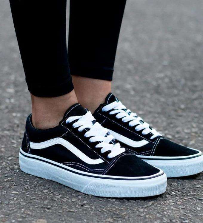 Zapatillas Tipo Skate Old Mujer AAA
