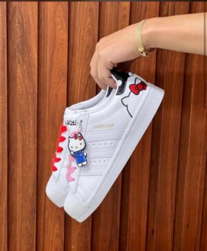 Tenis Superstar Hello Kitty Mujer AAA