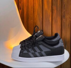 Tenis Superstar Black Mujer AAA