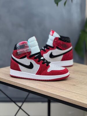 Tenis Retro 1 Cristales Mujer AAA