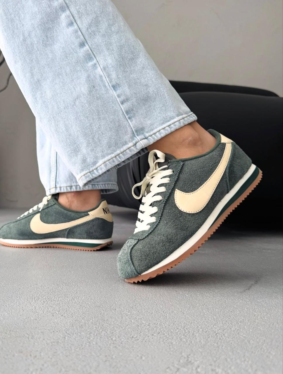 Tenis Cortez Vintage Green Hombre AAA