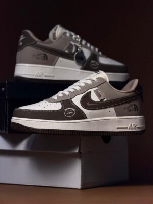Tenis Air Force One North Face Hombre AAA