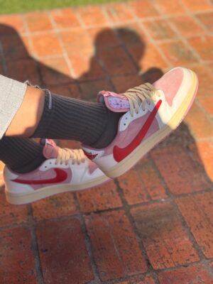 Tenis Air Travis Scott "Tropical Pink" Hombre AAA