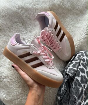 Tenis Samba Rose Plataforma Mujer AAA