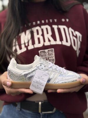Tenis Samba OG Plateados Mujer AAA
